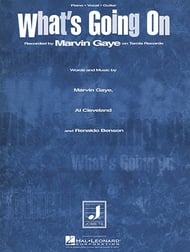 What's Going On-Piano/Vocal piano sheet music cover